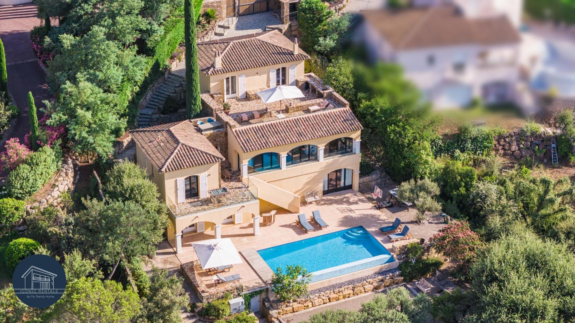 Villa Familiale Avec Vue Imprenable Saint-Raphael (Var) Exterior foto