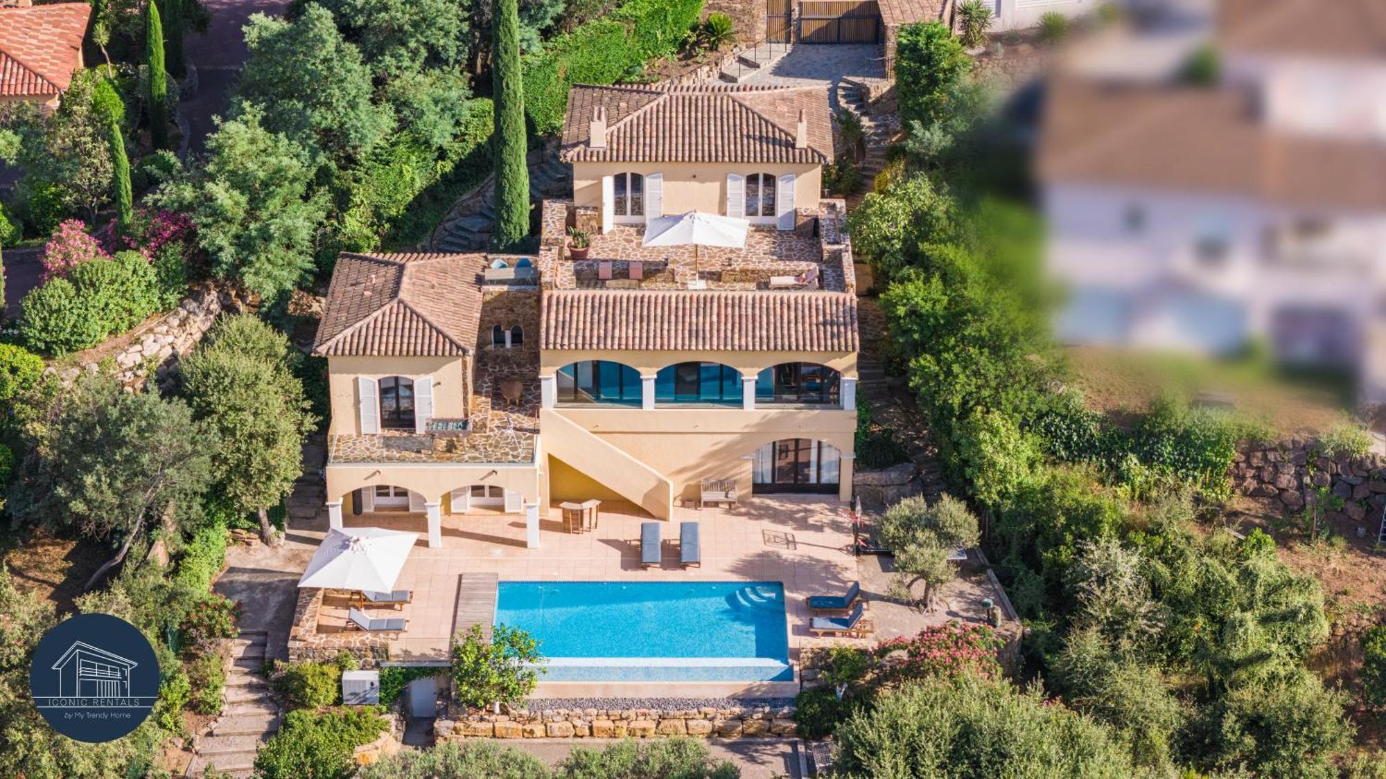 Villa Familiale Avec Vue Imprenable Saint-Raphael (Var) Exterior foto