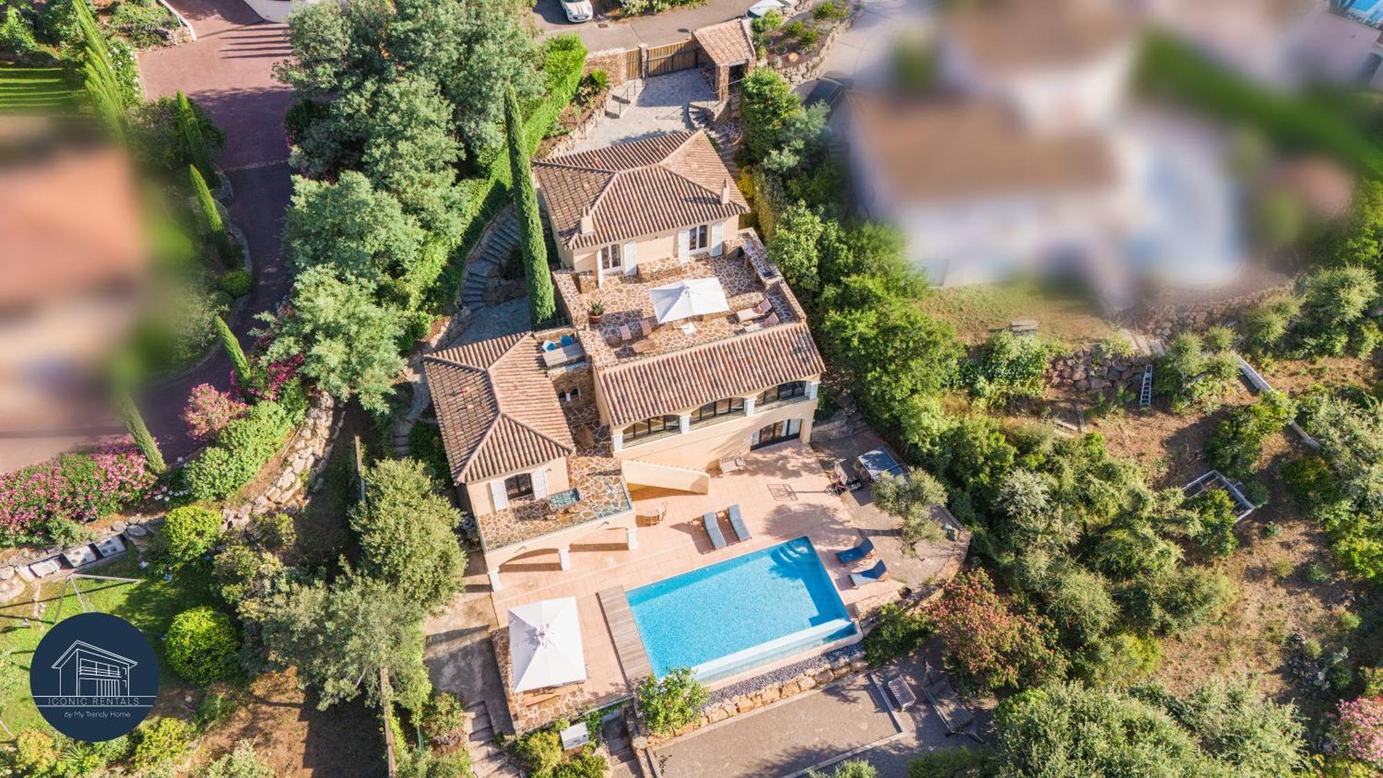 Villa Familiale Avec Vue Imprenable Saint-Raphael (Var) Exterior foto