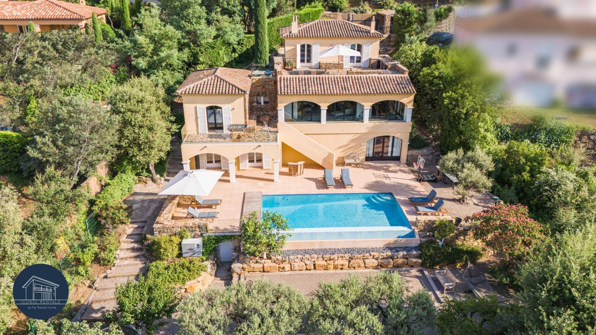 Villa Familiale Avec Vue Imprenable Saint-Raphael (Var) Exterior foto