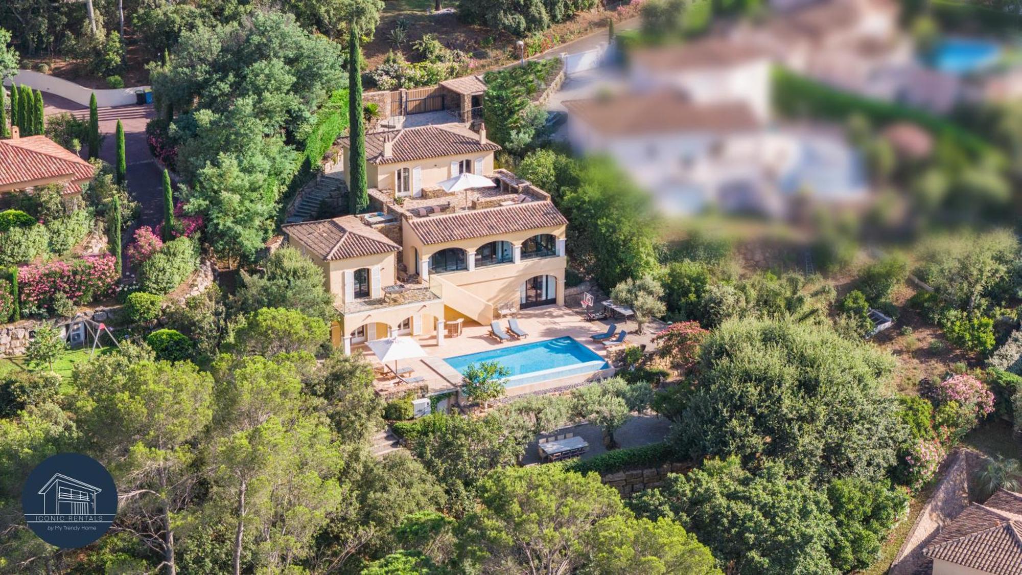 Villa Familiale Avec Vue Imprenable Saint-Raphael (Var) Exterior foto