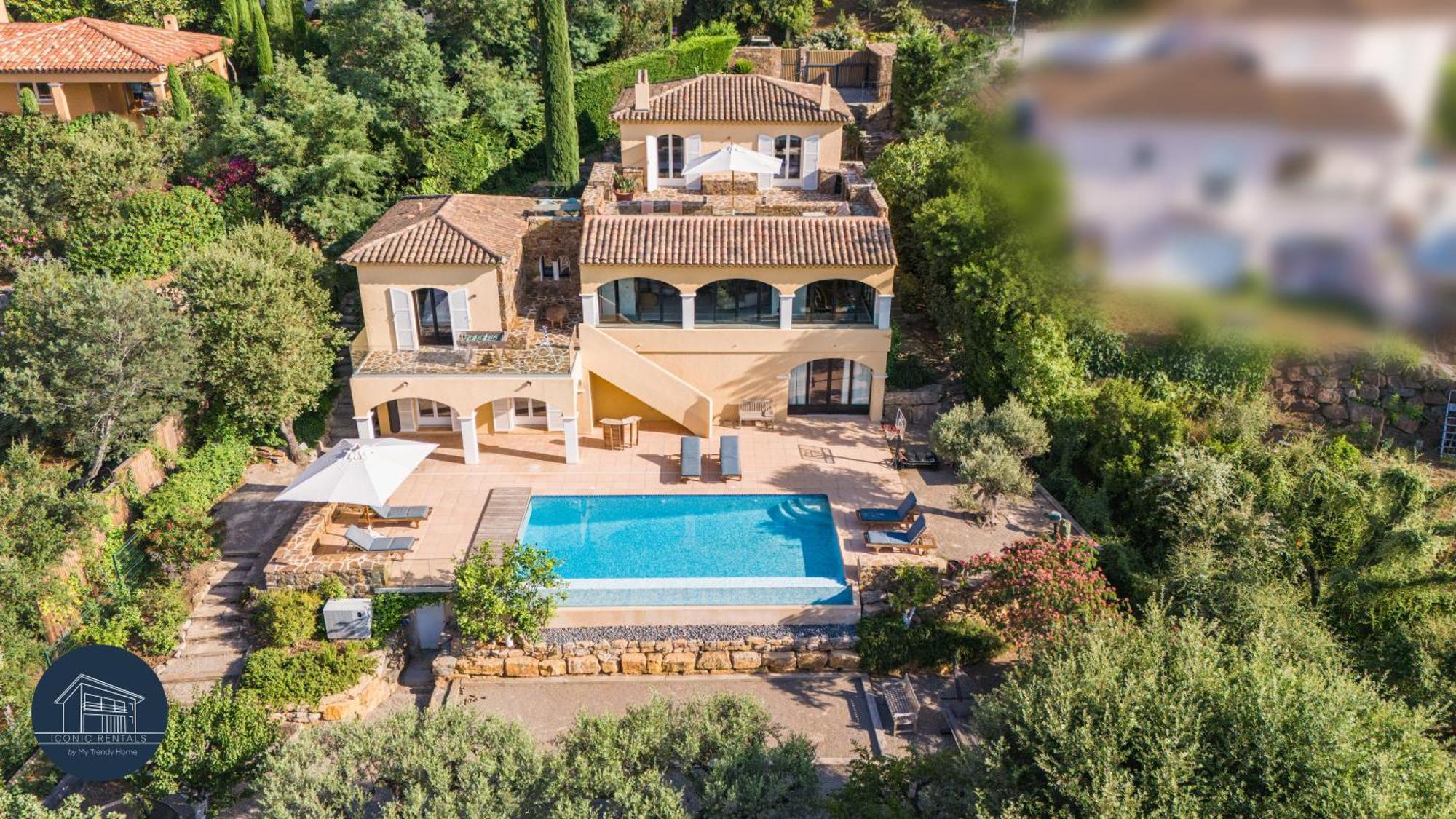 Villa Familiale Avec Vue Imprenable Saint-Raphael (Var) Exterior foto